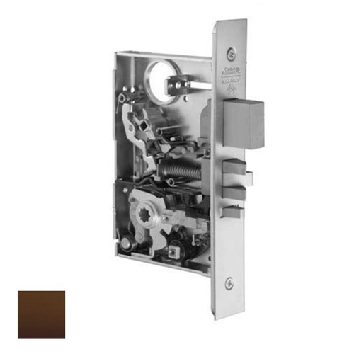 ML2068 Mortise Privacy Lever Lockset Body Only Oil Rubbed Dark Bronze