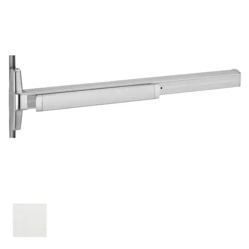 35A Series Concealed Vertical Rod Exit Device, Satin Aluminum Clear