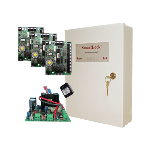 Cansec Systems Ltd CA-SLCPK3P CA-SLCPK Pro Plus SmartLock Three-Door Kit Less Readers
