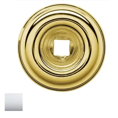 Estate Cabinet Knob Back Plate Polished Chrome