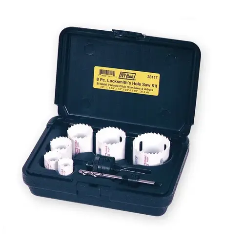 Ivy Classis 28117 Locksmiths Hole Saw Kit