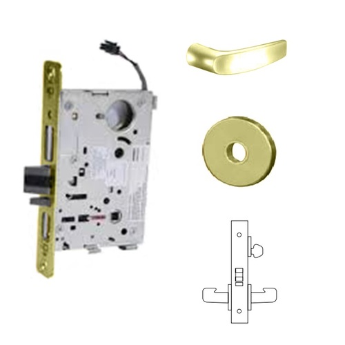 RX-8271-24V Electrified Single Cylinder Mortise Lock