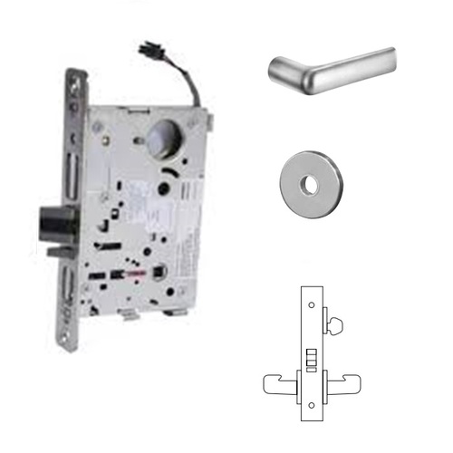 RX-8270-24V Electrified Single Cylinder Mortise Lock Satin Chrome