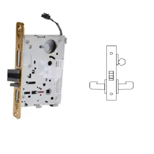 RX-8270-12V Electrified Mortise Lock Body Only Satin Bronze