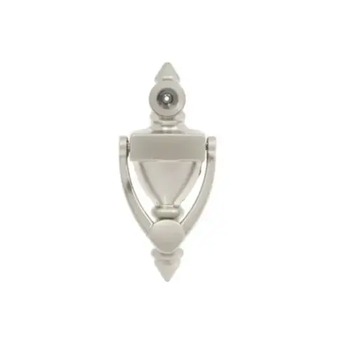 DK-04V Door Knocker With Viewer, Satin Nickel