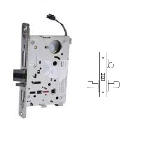 RX-8271-12V Electrified Mortise Lock Body Only Satin Chrome