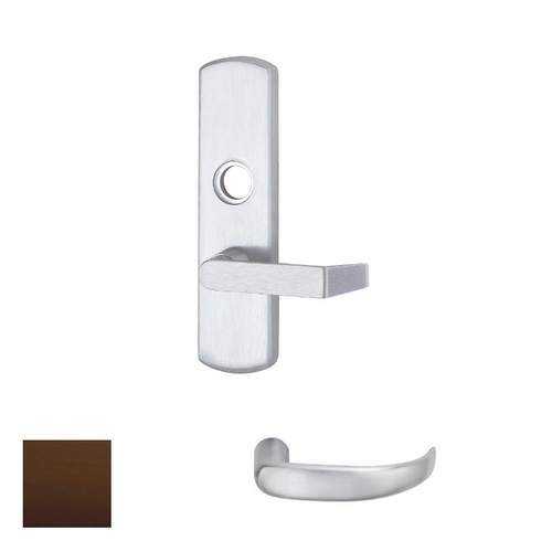 996L-NL Night Latch Lever Trim for Mortise LHR - 17 Lever, Oil Rubbed Dark Bronze