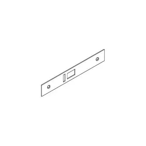 ML2000 Armored Front for LatchBolt, Auxiliary Latch Bright Stainless Steel