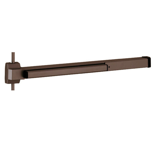 2227EO Surface Vertical Rod Exit Device - 4' Dark Bronze