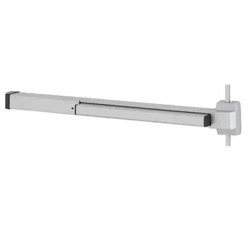 22 Series Surface Vertical Rod Exit Device With Trim, Aluminum Painted