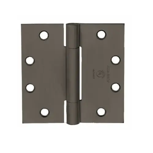 Steel Standard Weight Full Mortise Hinge Oil Rubbed Dark Bronze