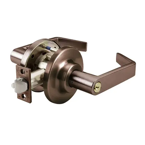 C877 Classroom Intruder Lever Lockset, Oil Rubbed Dark Bronze