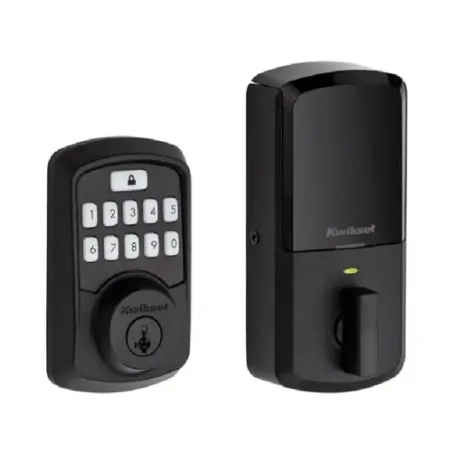 Aura Touchscreen Electronic Deadbolt Iron Black