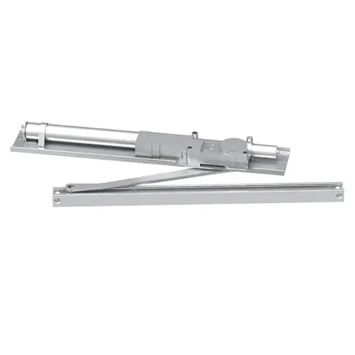 2030 Series Size 4 Sprayed Aluminum Grade 1 Concealed Door Closer, Standard Arm, Left Hand