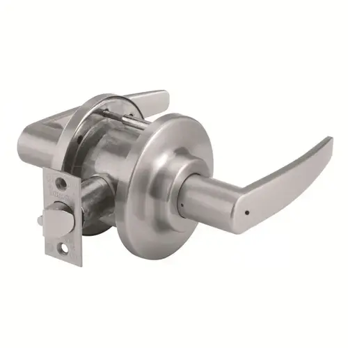 CL740 Privacy/Bedroom/Bath Lever Lockset, Satin Chrome