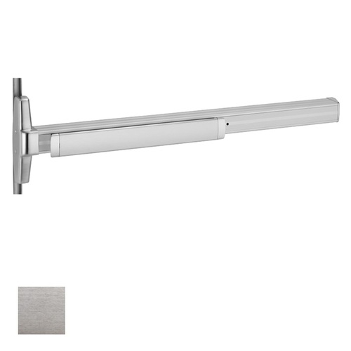 CD-35A Cylinder Dogging Concealed Vertical Rod Exit Device - 4', Satin Chrome