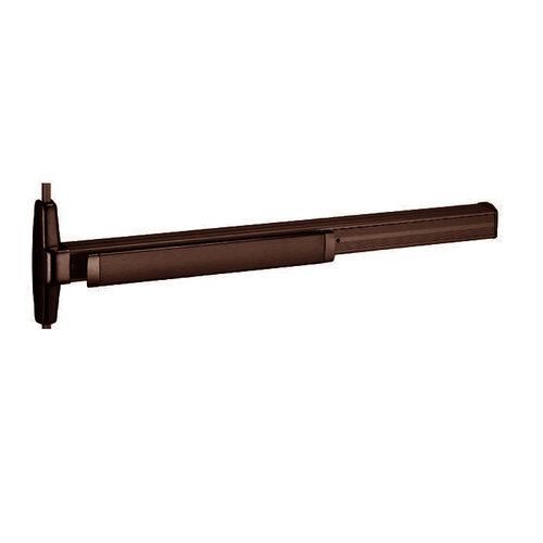 33A Series Surface Vertical Rod Exit Device - 4', Duranodic Dark Bronze