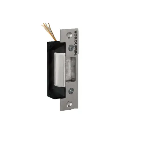 4200 Series Electric Strike For Cylindrical and Deadlatch Locks, Satin Stainless Steel