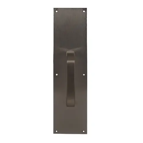 1013-3 Pull Plate Oil Rubbed Dark Bronze