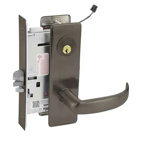 ML20906 Mortise Electrified Lever Lockset Oil Rubbed Dark Bronze