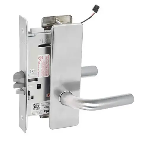 ML20907 Mortise Electrified Lever Lockset Satin Chrome