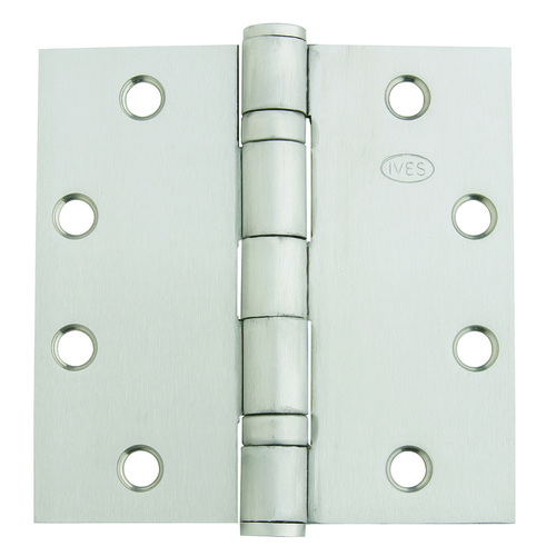 5BB1 Standard Weight Full Mortise Hinge-NRP Satin Stainless Steel