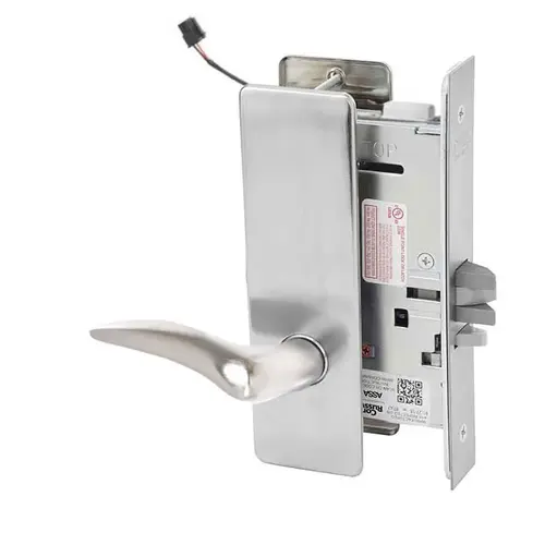 ML20907 Mortise Electrified Lever Lockset x REX Satin Chrome