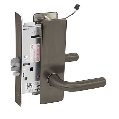 ML20907 Mortise Electrified Lever Lockset Oil Rubbed Dark Bronze