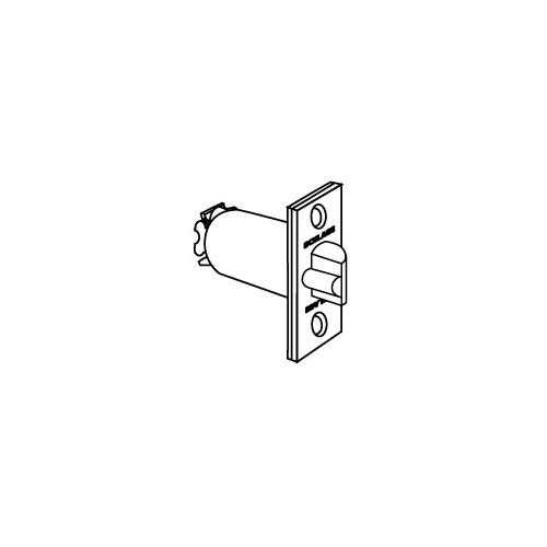 ALX Series 2-3/8" Backset Deadlatch, Satin Chrome