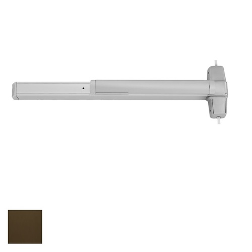 98 Series Surface Vertical Rod Exit Device, Duranodic Dark Bronze