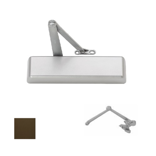 4110 Series Surface Mounted Door Closer Dark Bronze Painted