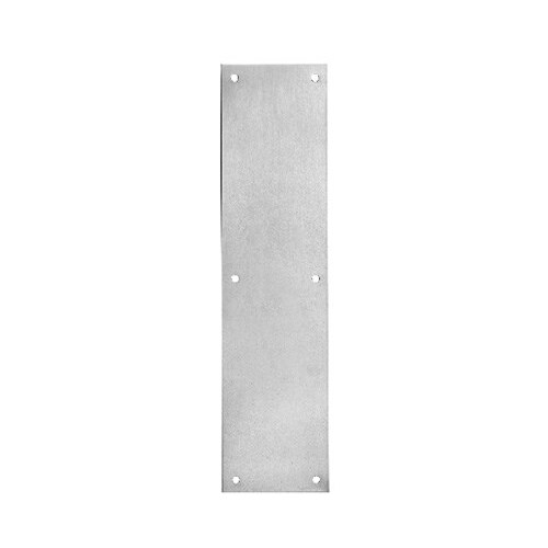 Push Plate Satin Stainless Steel