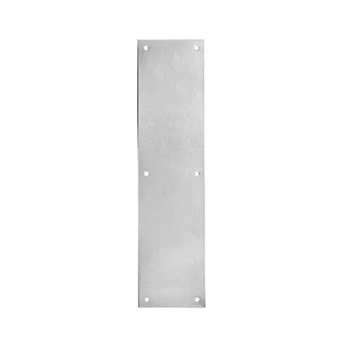 Push Plate Satin Stainless Steel