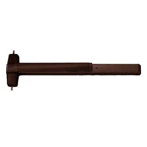 98 Series Surface Vertical Rod Exit Device - 4', Duranodic Dark Bronze