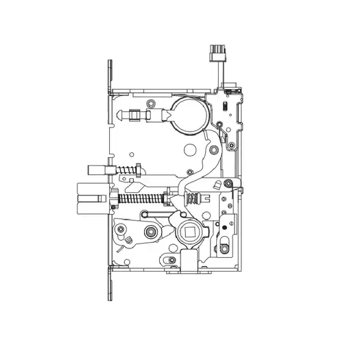 L Series Mortise Electrified Lock Case