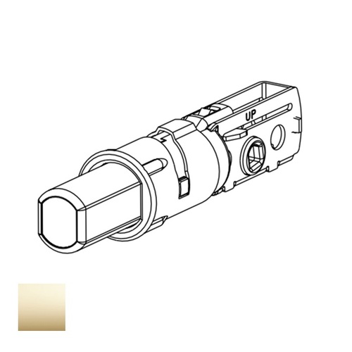 Adjustable Deadbolt Latch Bright Polished Brass