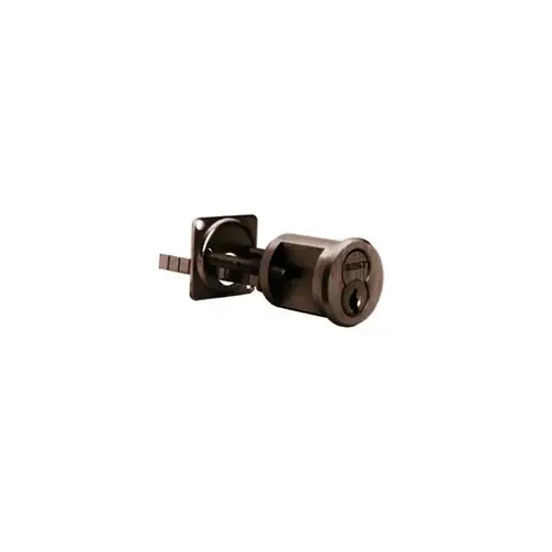 12E Standard Rim Cylinder, Oil Rubbed Dark Bronze