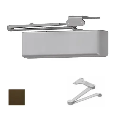 4041 Series Delayed Action Door Closer Dark Bronze Painted