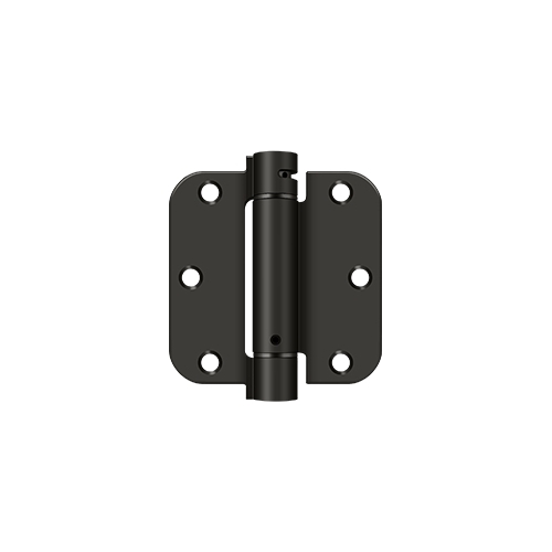 3-1/2" x 3-1/2" x 5/8" Spring Hinge in Oil-rubbed Bronze