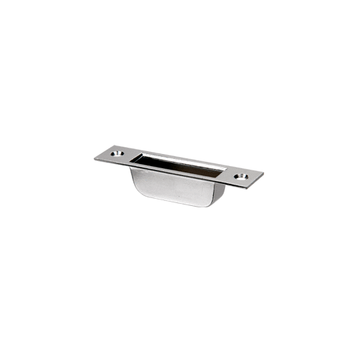 Polished Stainless Finish "Easy Clean" European Style Bottom Keeper With Mounting Plate