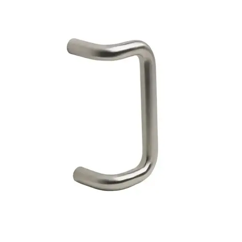 Pair 90 degree Offset Door Pulls Satin Stainless Steel