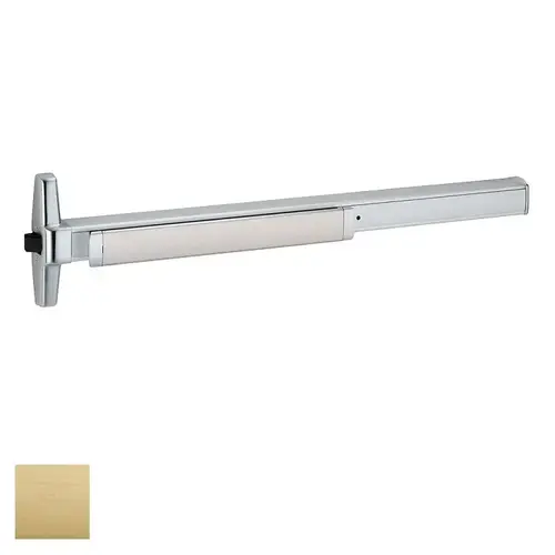 33A-NL-OP Rim Exit Device With Trim, Satin Brass