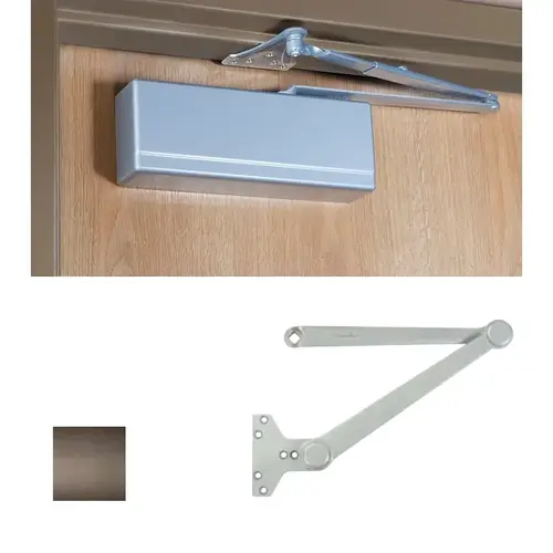 281 Series Door Closer Dark Bronze Painted