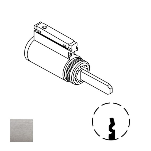 CL3100 Series Cylinder Satin Chrome