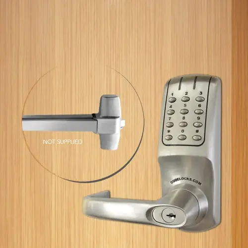 CL5000 Series Smart Lock Brushed Steel