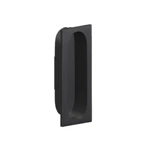 222 Flush Pull - Rectangle Matte Black