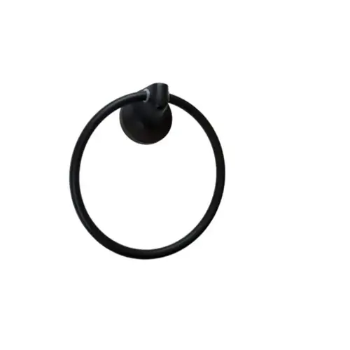 Cypress Towel Ring Matte Black