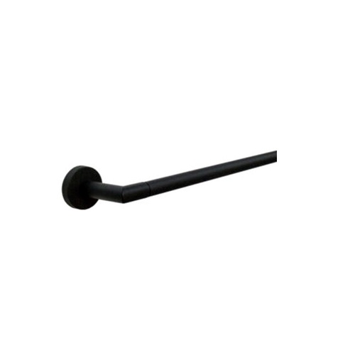 Orca Hardware 3624-BL Swirl 24 Inch Towel Bar Set Matte Black