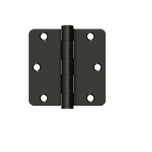 Orca Hardware COM3514-19 Commercial Steel Hinge Matte Black