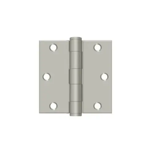 Commercial Steel Hinge Satin Nickel